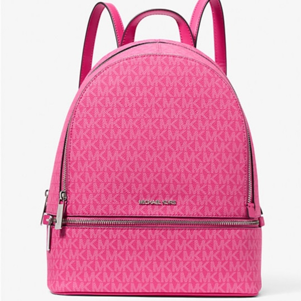 Michael Kors Rhea Medium Signature Logo Backpack
Dragonfruit
NWT